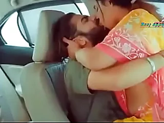 Indian Desi bhabhi motor vehicle open-air sex motor vehicle parking sex
